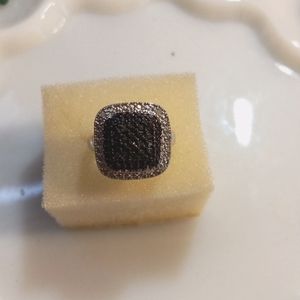 Victoria Townsend Black diamond ring